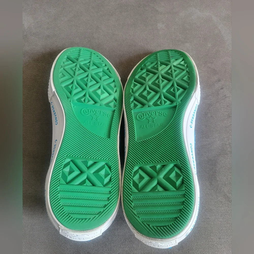 Converse One Star Suede OX Hawaiian Ocean Blue Green Shoes 159813C Mens Size 8 - Picture 9 of 9